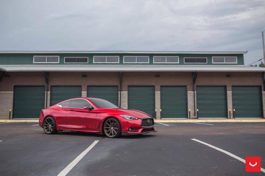  Infiniti Q60 2.0t on Vossen Wheels (VFS10) 2017 года  (фото 22 из 42)